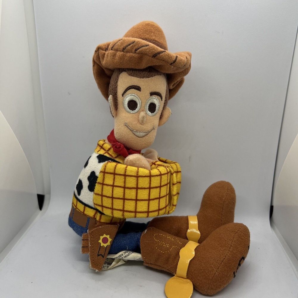Disney Parks Toy Story Woody 10” Snuggle Snapper Slap Bracelet Stuffed Plush